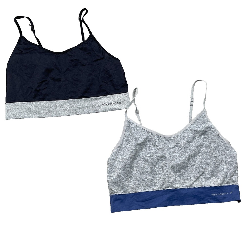 New Balance Sports Bra Lot of 2 Womens XL Running Sportswear‎ Training Gorpcore